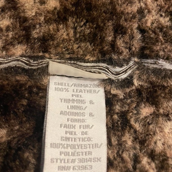 Dress Barn Brown Vest - Picture 2 of 5